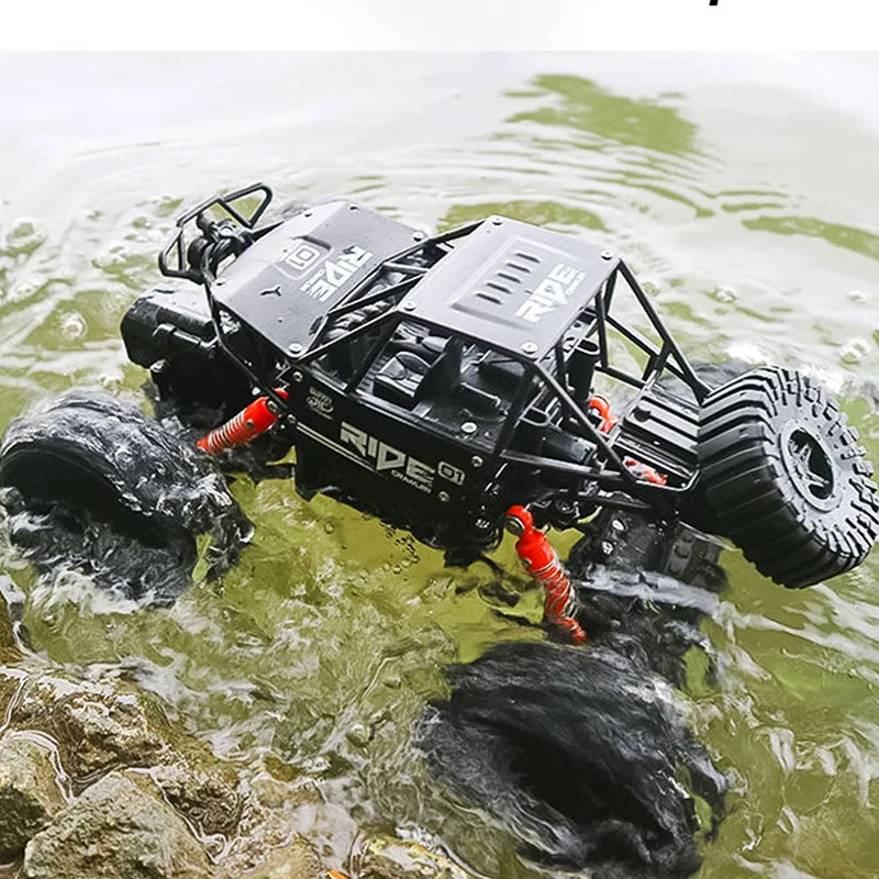 Машина из сплава RC 4wd привод дистанционного управления игрушечные модельные машинки скалолазание автомобиль радио управление электрические игрушки внедорожник Рождественский подарок