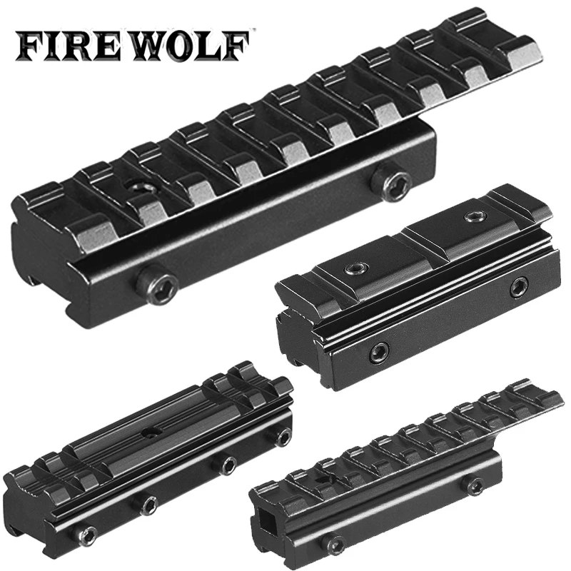 Крепление на рейку FIRE WOLF 11 мм до 20 ласточкин хвост Weaver конвертер область адаптера