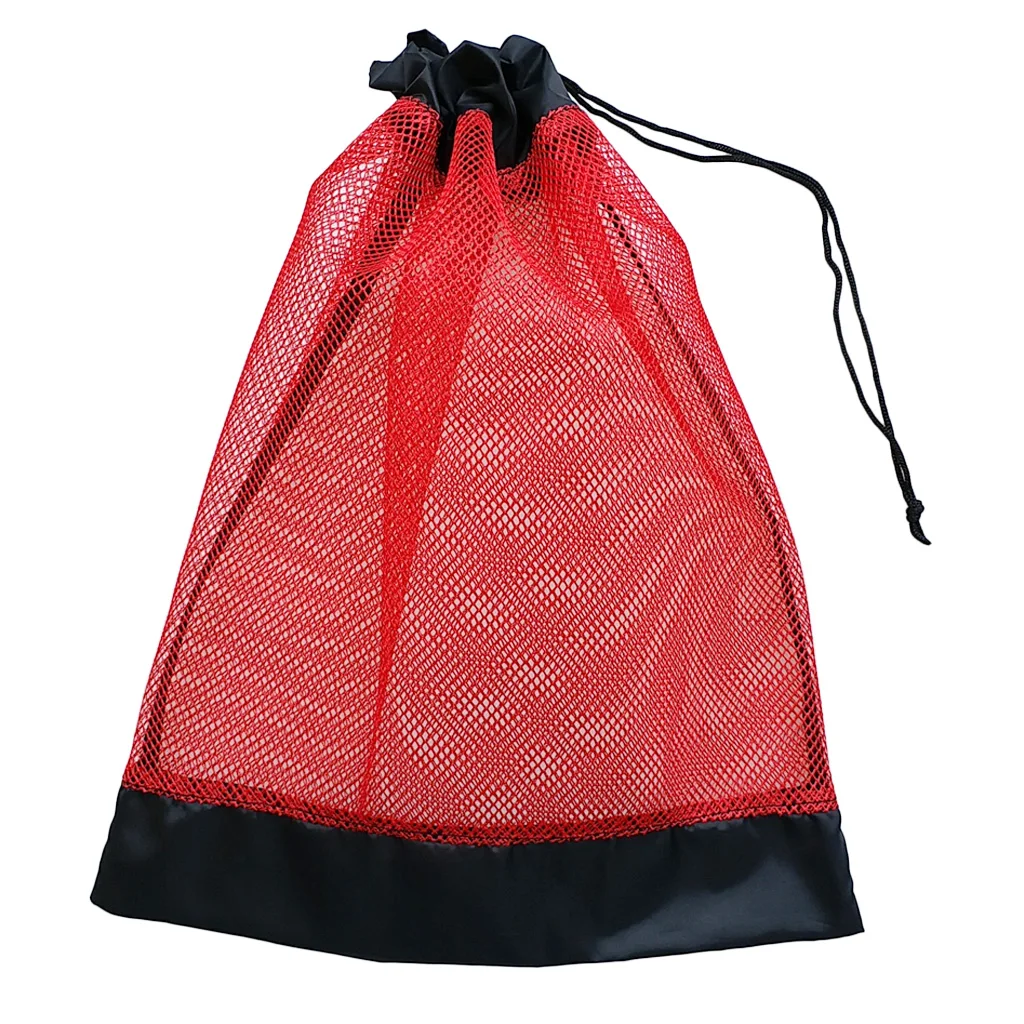 Mesh Bag & Drawstring Closure for Scuba Diving Snorkeling Sports Equipment Accessories - Choice of Colors Mesh Bag & Drawstring Closure for Scuba Diving Snorkeling Sports Equipment Accessories - Choice of Colors