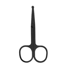 Tondeuse de beauté légère en acier inoxydable à tête pointue, coupe cheveux de nez ergonomique coupe cheveux de nez léger