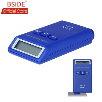 

BSIDE CCT02 Mini Digital Coating Thickness Gauge Automotive Paint Tester F/N Probe 2000um/78.7mils with LCD