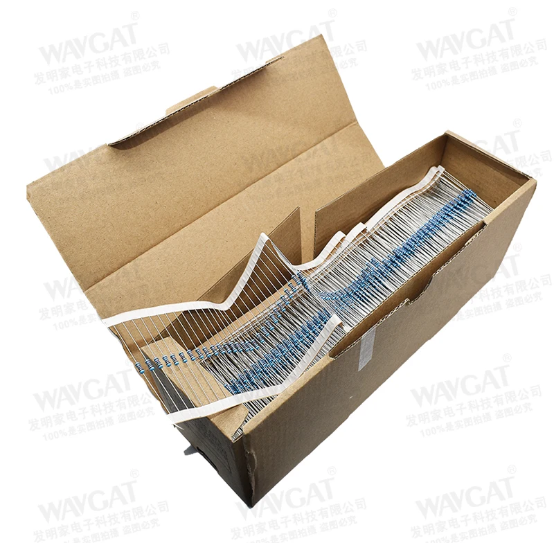 1/4W 1R~22M 1% Metal film resistor 100R 220R 1K 1.5K 2.2K 4.7K 10K 22K 47K 100K 100 220 1K5 2K2 4K7 ohm resistance 100pcs metal film resistor metal film resistors