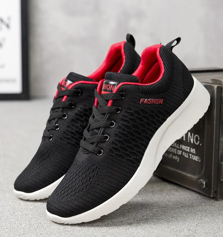 

MEN'S Shoes Autumn Trendy Shoes 2018 New Style Running Sports Casual Shoe Korean-style Trend Versatile Students Shoes Fly Woven