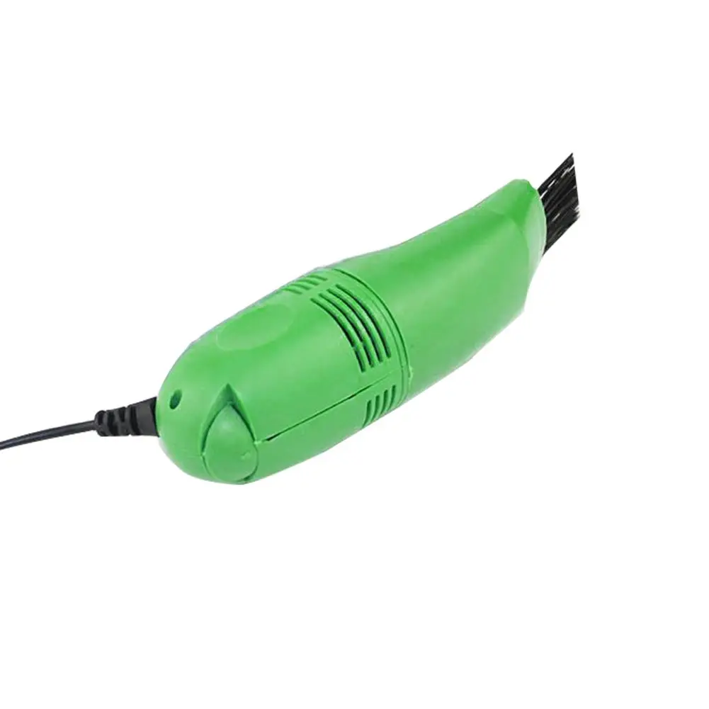 Зеленый Компьютерная клавиатура Мини usb-пылесос для ПК ноутбук Настольный Ноутбук LHB99 - Цвет: Зеленый