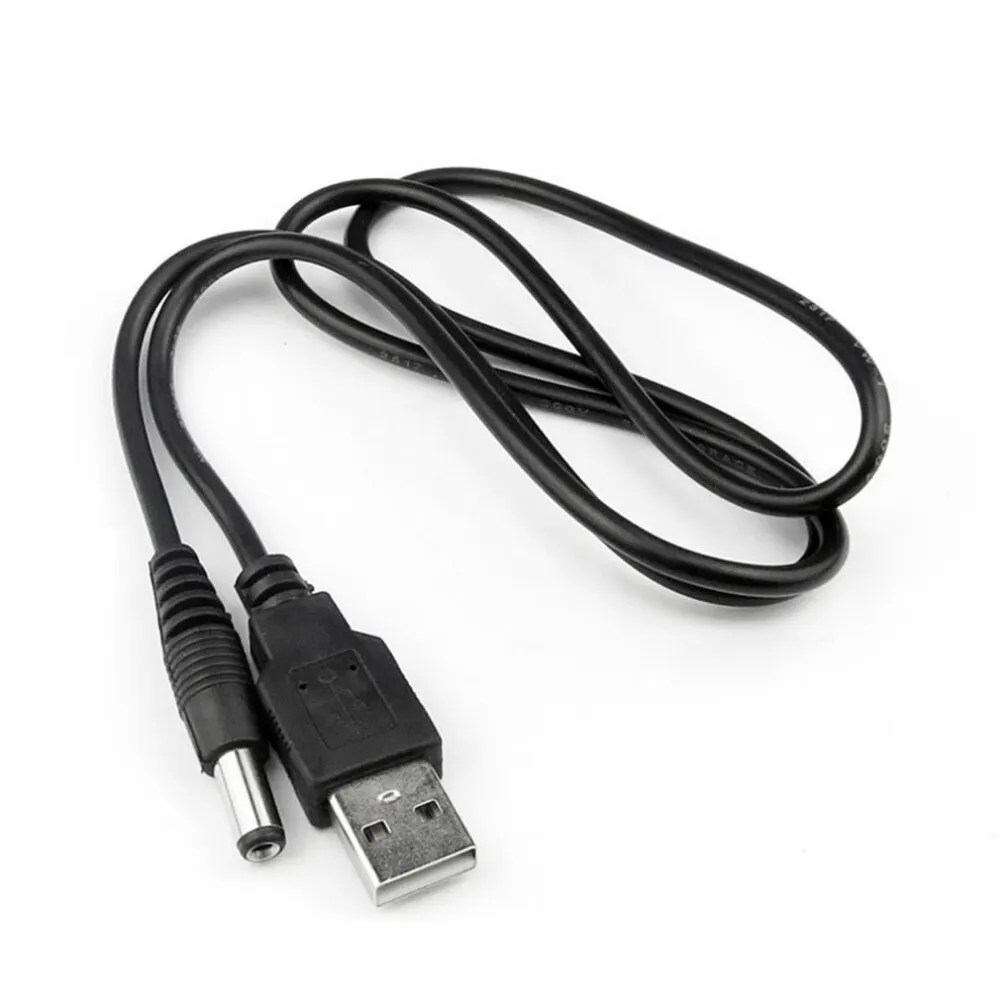 USB порт к порту постоянного тока зарядный кабель 5 5*2 1 мм В DC баррель разъем кабеля