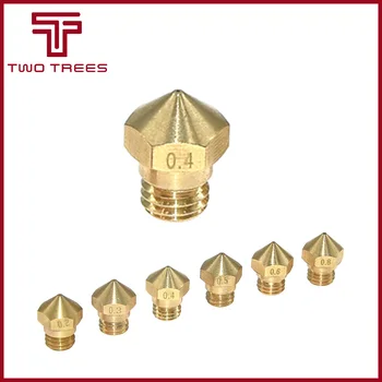 

10pcs 3D printer nozzle for Makerbot 2 M7 stainless steel MK10 Nozzle Thread M7 for 1.75MM