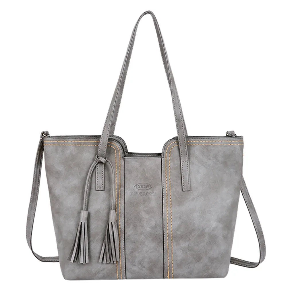Ретро женская сумка с кисточками на цепочке на одно плечо большая сумка Большая вместительная сумка-мессенджер известная дизайнерская женская сумка/сумочка клатч кошелек