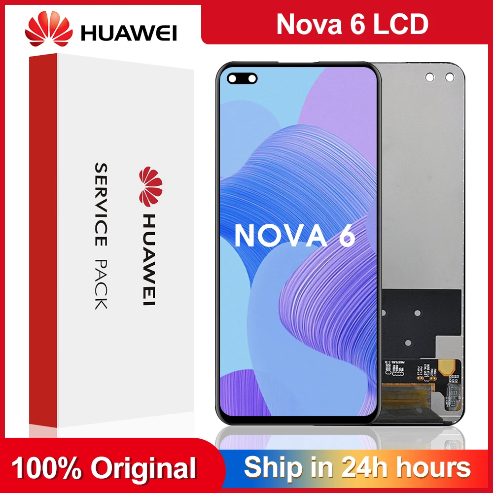 ЖК-дисплей 6 57 дюйма для Huawei Nova сенсорный экран с дигитайзером в сборе замена Honor V30