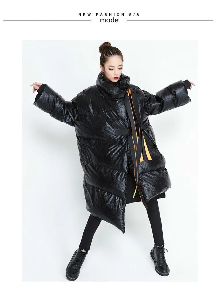 Max LuLu Роскошные корейские женские шикарные серебряные уличные женские зимние дутые куртки Длинные парки женские модные пальто размера плюс