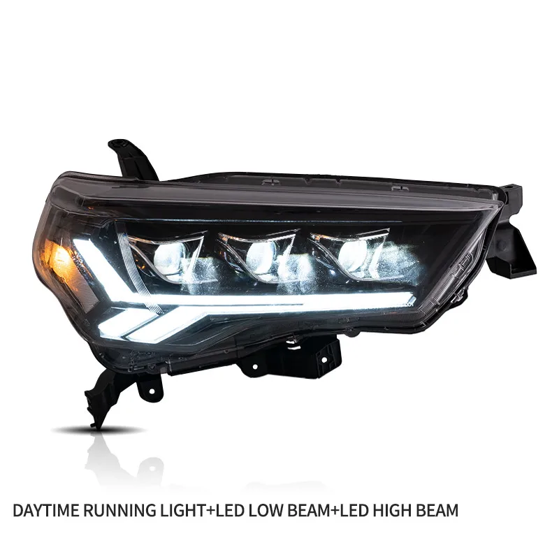 

Factory Manufacturer Head Light Full Led Lens 2014-2020 4Runner Headlights For TOYOTA RUNNER