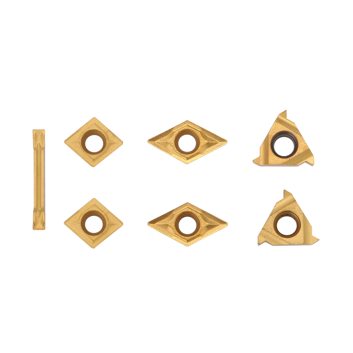 

Hot 7pcs 10mm Shank lathe tools lathe cutter Lathe Turning Tool Holder Boring Bar Metal Turning Rod Industrial with Carbide Inse