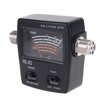 

NISSEI RS40 Power SWR Meter RS-Measurable Up to 200W Power Range with Adapter