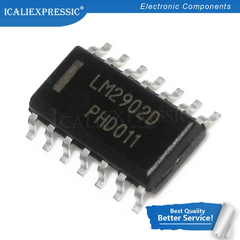 10 шт. LM2902DR SOP14 LM2902 SOP SMD новый и оригинальный IC | Электронные компоненты