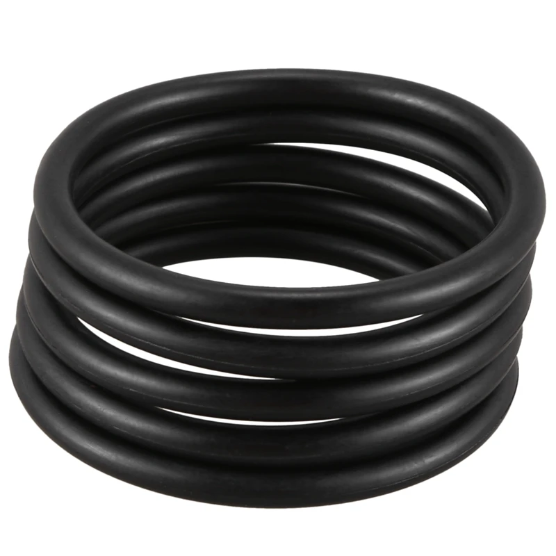 200Pcs Silicone O-Ring Water-Proof 0.87 x 0.08in White Sealing Gasket Washer