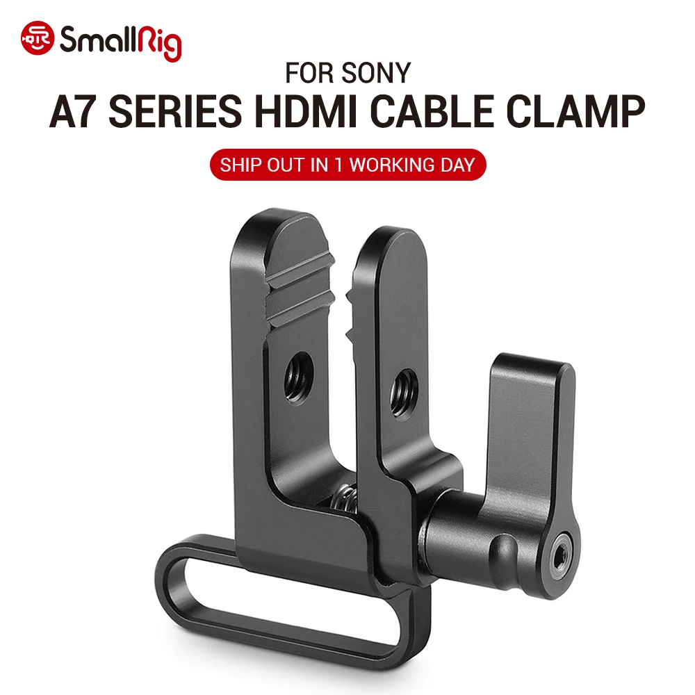 Камера SmallRig с зажимом HDMI разработанная для Sony A7ii A7III A7RIII Cage 1673 1675 и 1660 2087 1679|clamp