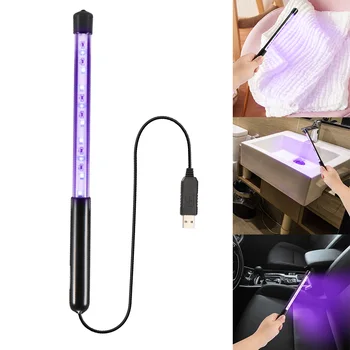 

UVC LED USB UV Lamp Ultraviolet Ozone Germicidal Light 5V Bactericidal Quartz Lamp Bacterium Mite Killer Home Bathroom