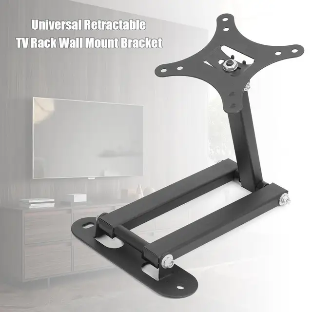 Soporte Universal para TV de 17 a 32 pulgadas, ajustable, multifunción,  simple, práctico, duradero, para montaje en pared - AliExpress