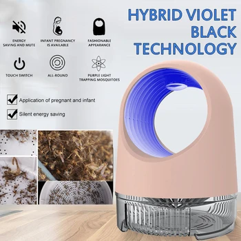 

Electric USB Mosquito Repellent Killer LED Ultraviolet Light Electronics Photocatalyst Trap Lamp Silent Killing Pest Repellents