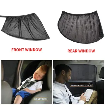 

Durable Car SunShade Car-Styling UV Protection Vehicle 2pcs Window Curtain Driver Auto Parts Sun Block Auto Sun Visor