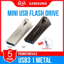 SAMSUNG флэш-накопитель USB 32G 64G 128G USB 3,1 Металлический Мини-накопитель Флешка карта памяти устройство для хранения U диск классный подарок