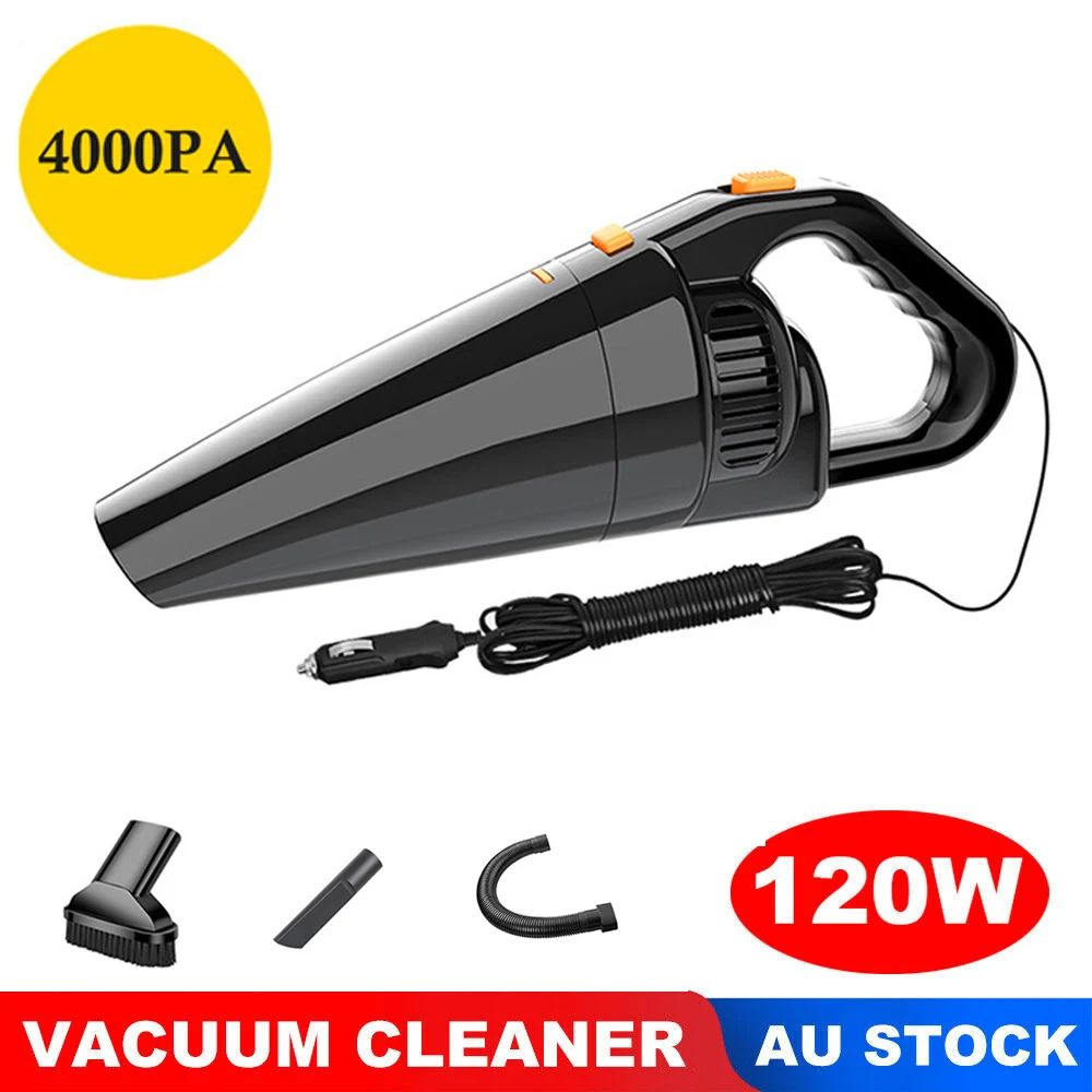 Car Vacuum Cleaner 12V 120W Portable 