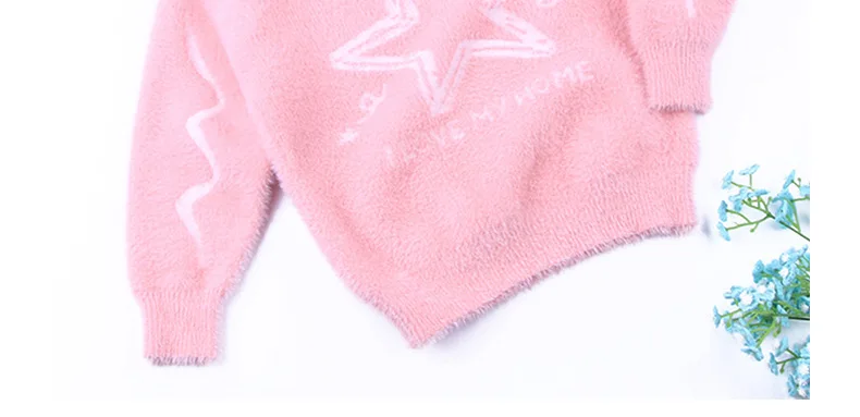 Imitation velvet children's sweater children's wear sweater girls girls and children like water fashion foreign gas new pr
