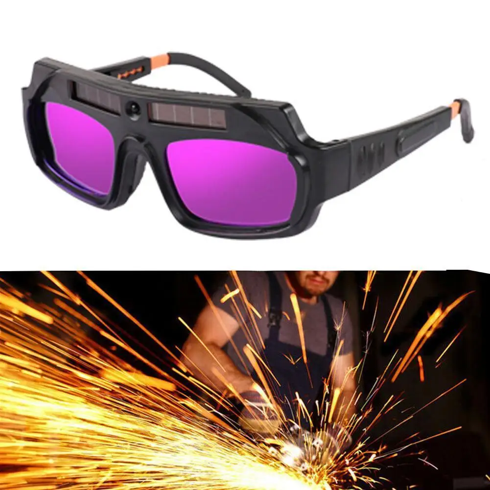 1PCS Automatic Dimming Welding Glasses Anti Glare Goggles Arc Glasses