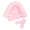Baby Car Safety Soft Sleeping Head Support Pillow with Matching Seat Belt Strap Covers Baby Carseat Neck Protection Headrest 4