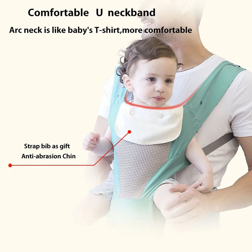 3D Air Baby Carrier младенческий Хипсит, передний ремень, плечевой ремень, слинг для новорожденных, подшипник загрузки, 20 кг, сетка, удобная, прочная
