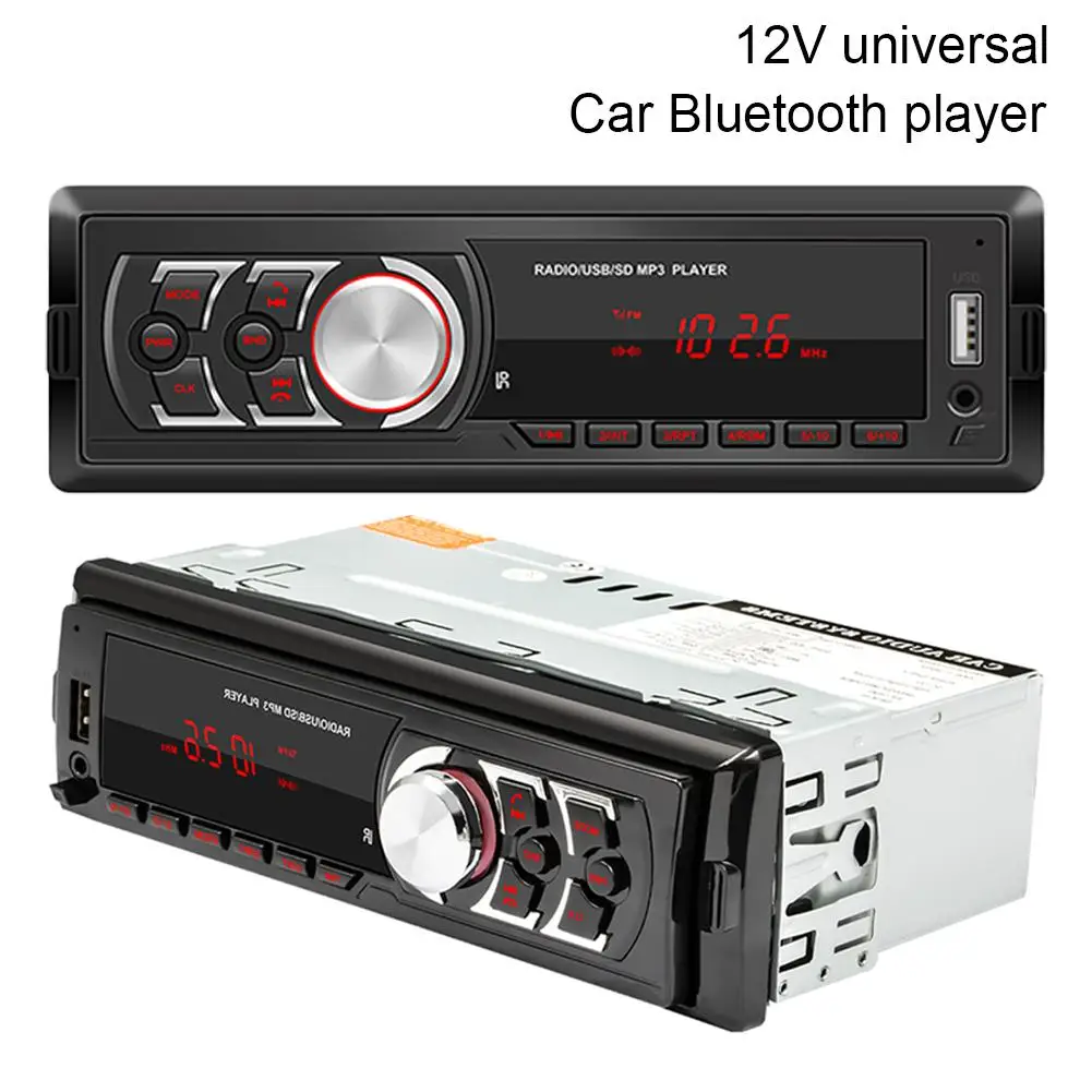 

1781E Car Radio Bluetooth Autoradio Aux Input Receiver 12V Stereo MP3 Player