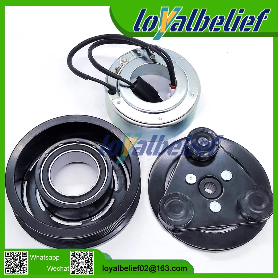 Компрессор переменного тока для автомобиля Mitsubishi Lance MR500201 MR216054 MR500253 MN185576 MSC90CAZ