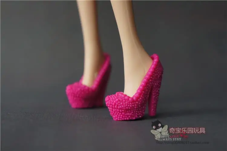 Оригинальные 1 пара для кукол Барби bjd 1/6 модные кроссовки fantezi сандалии для кукол обувь на плоской подошве kawaii аксессуары для женщин - Цвет: one pair shoes L