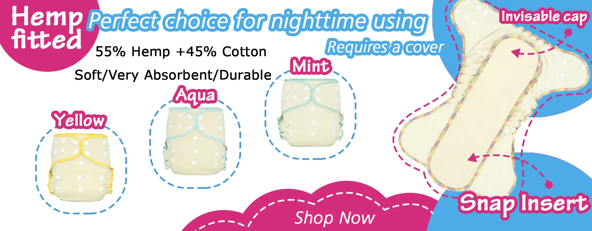 Happy Flute OS baby cloth diaper cover with or without bamboo insert,waterproof breathable S M& L adjustable,fit 5-15kg baby