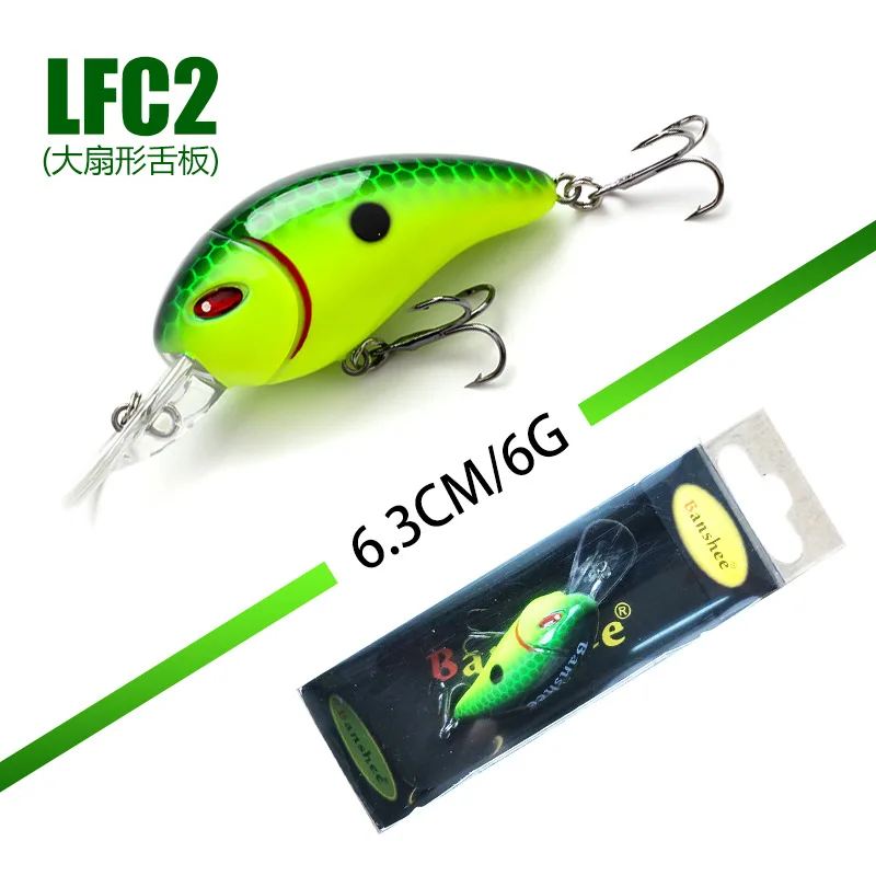

New Style Pisces Gill Rock And Roll Little Fat Mini Small Lure Floating of Size Tongue Board