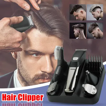 

All-in-1 Hair Clipper and Men Beard Clipper Grooming Kit-Includes Length Guide Combs 20ML Professional Rechargeable Hair Trimmer