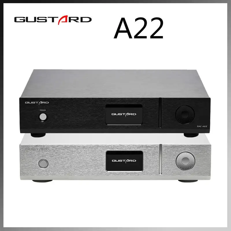 GUSTARD DAC-A22 DAC Dual AK4499 XMOS поддержка DSD512 PCM768 встроенный сбалансированный декодер AC100V-240V предпродажа