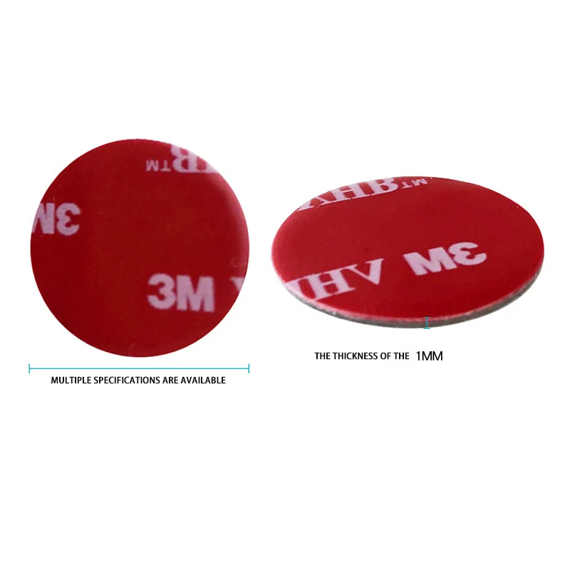 

3M double-sided adhesive tape with red and gray surface for office stationery