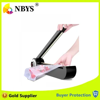 

30cm Pouch Sealing Machine Manual Food Sealer Packaging Machine Hand Press Impulse Heat Film Sealer Poly Bag Heat Pressing Seal