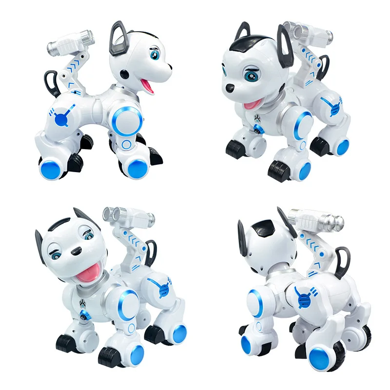 kids toys Smart Robot Dog Popular Science knowledge bilingual learning Touch interactive Rc Robot Dog Children's Educational Toy