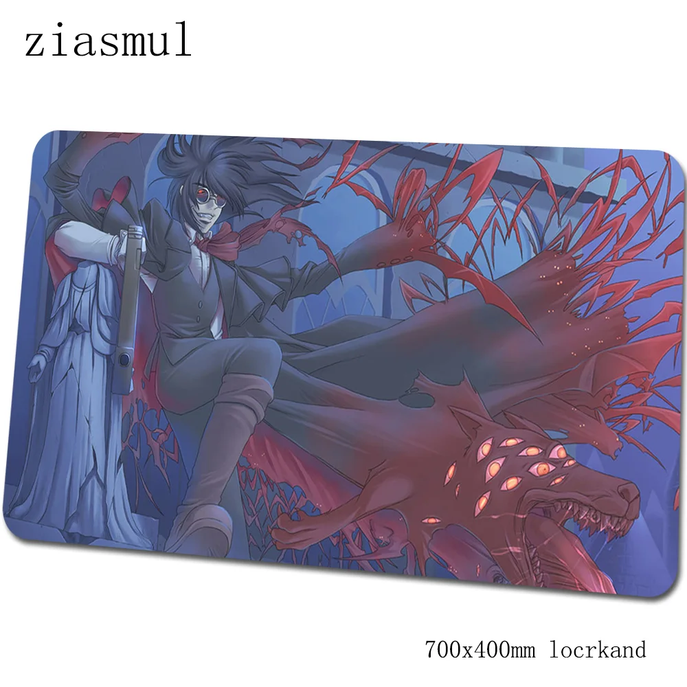 Хеллсинг коврик для мыши 700x400x3 мм игровой коврик для мыши большой коврик для геймера высокого класса компьютерный стол Клавиатура со встроенной мышью locrkand большие игровые коврики - Цвет: Size 700x400x3mm