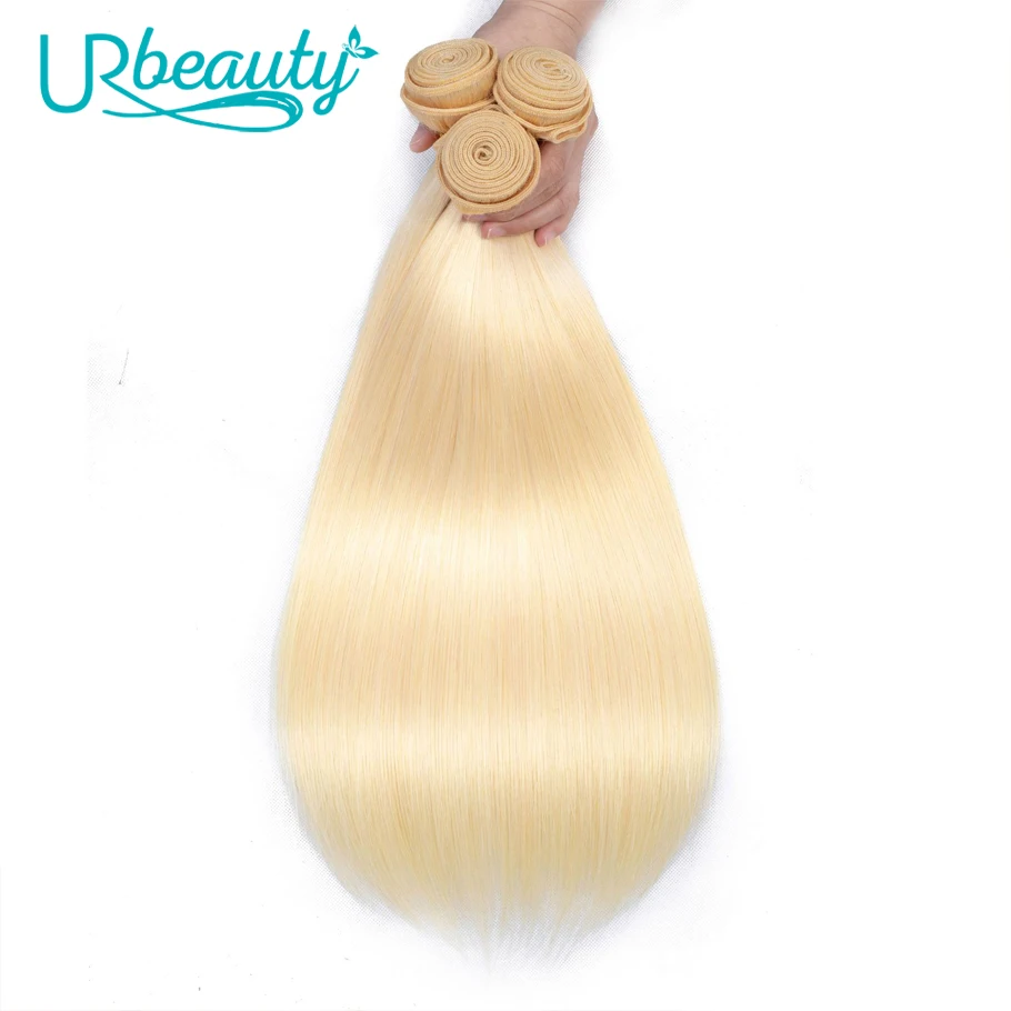 

Peruvian Hair Straight Human Hair Deals 613 Color Blonde 100% Human Hair Weave Tissage Cheveux Humain Non-Remy Hair Extension