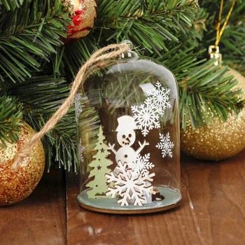 

Illuminated decor in glass "Winter's Tale" 7 × 7 × 10 cm