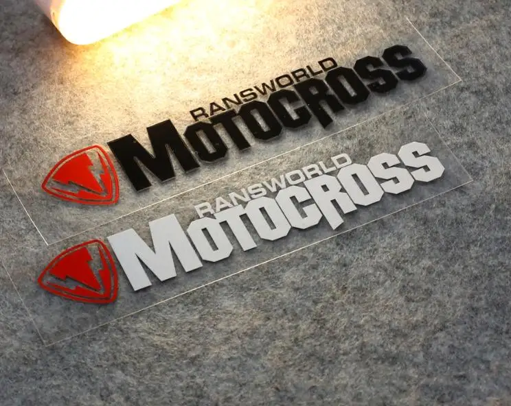 

Motocross Ransworld Motorcycle Sticker Motosport Race Stickers Auto Moto Adhesive Decals SBK CAR ATV