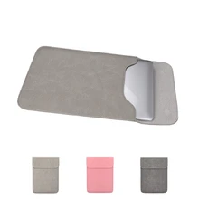 Для Macbook Чехол полиуретановый чехол для ноутбука Тетрадь мешок-вкладыш 11/13/15 дюймов ультра-тонкий Водонепроницаемый чехол для ноутбука DELL hp Xiaomi