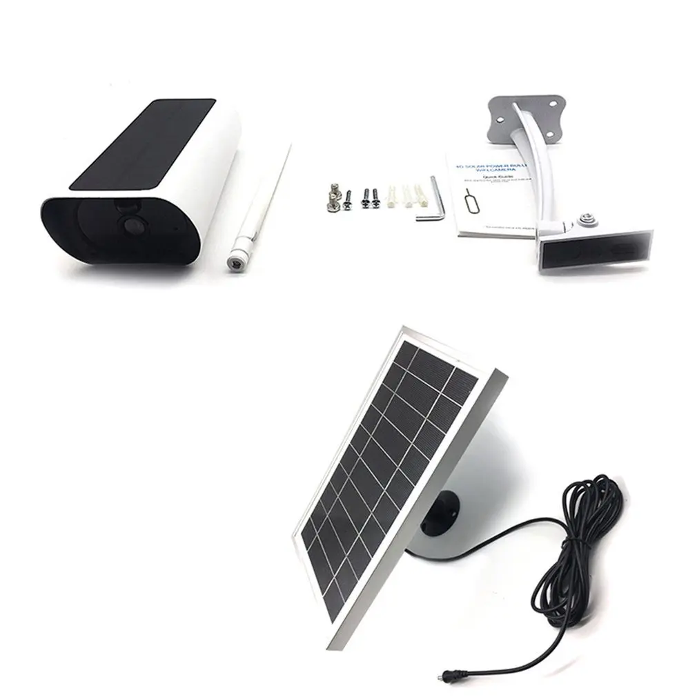 

4G Solar Camera Low Power Security Surveillance Camera Indoor And Outdoor Remote Intelligent Network Camera with night vision