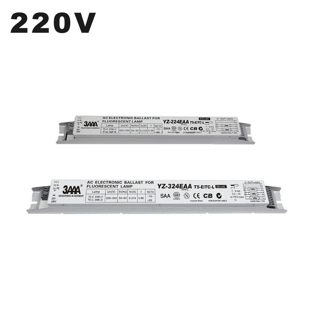 Ac 2v Yz 224eaa Yz 324eaa T5 E 2 24w 3 24w Prostownik T5 Elektroniczne Stateczniki Do 24w Ho Tube Swietlowki Lampa Do Akwarium Ballasts Aliexpress
