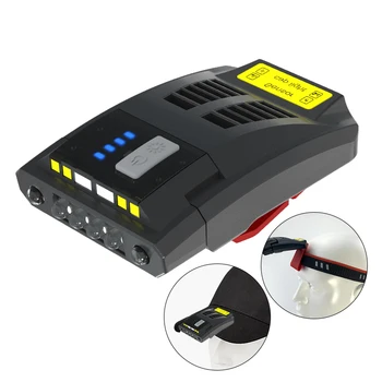 

XANES K150 USB Rechargeable LED Bike Headlamp Powered Display Induction Cap Clip Light 5 Modes Cycling Fishing Headlight