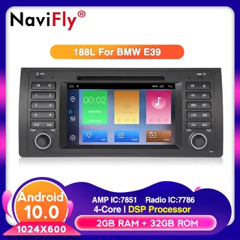 

NaviFly 2G RAM 32G ROM Android 10 Car dvd player multimedia radio RDS For BMW E39 X5 E53 support GPS ODB2 3G wifi camera DVR