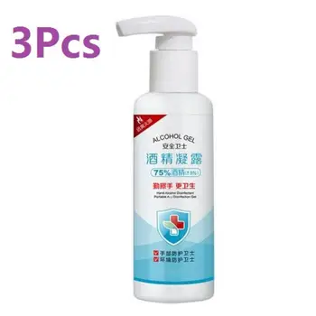 

3Pcs Hand Sanitizer Gel Hand Sanitizer Gel Rinse Free Instant Hand Refreshing Gel For Office School Instant Hands Cleaning 100mL