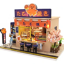 Cutebee DIY кукольный домик деревянные кукольные домики миниатюрный кукольный домик мебель набор игрушек для детей год рождественский подарок Casa M913